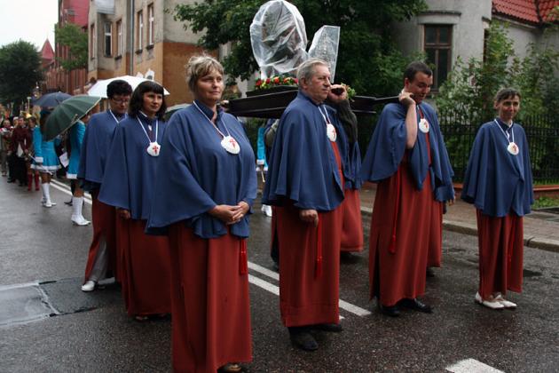 Lęborskie Dni Jakubowe AD 2010 – pod chmurką, ale w gorącej atmosferze