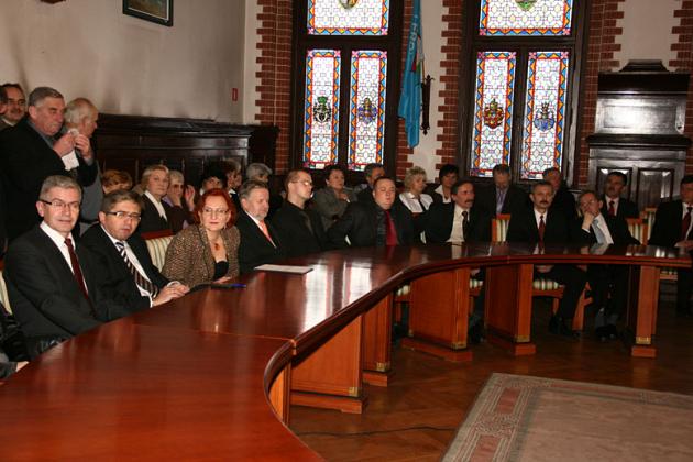 Burmistrz Witold Namyślak złożył ślubowanie