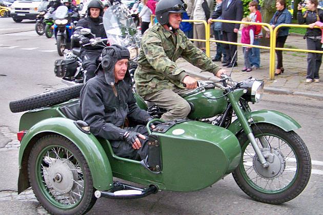 Parada motocykli odwiedziła Lębork