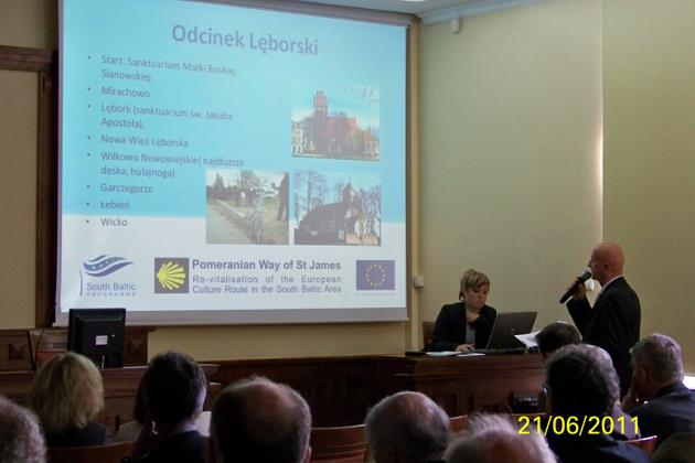 Konferencja poświęcona rewitalizacji Pomorskiego Szlaku św. Jakuba