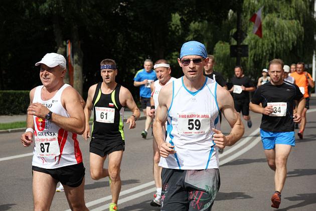 315 uczestników na starcie biegu św. Jakuba