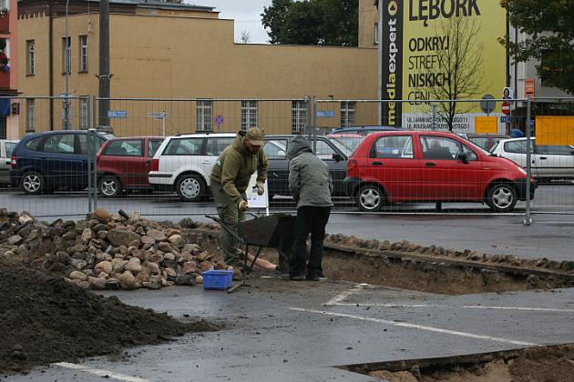 Prace archeologiczne. Tablica wszystko wyjaśni