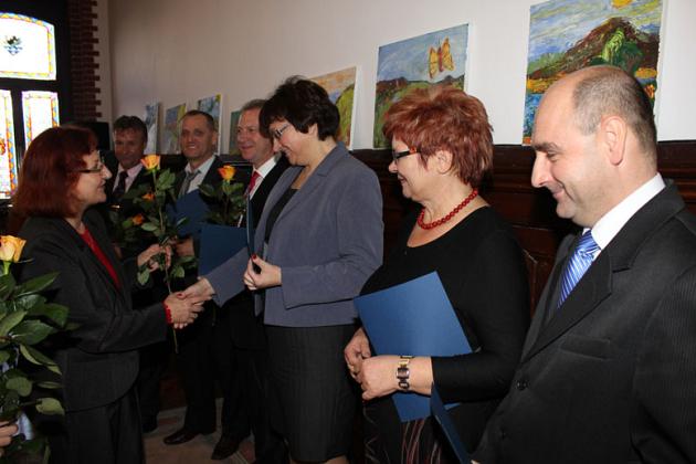 Oświatowe Nagrody Burmistrza w Dzień Edukacji