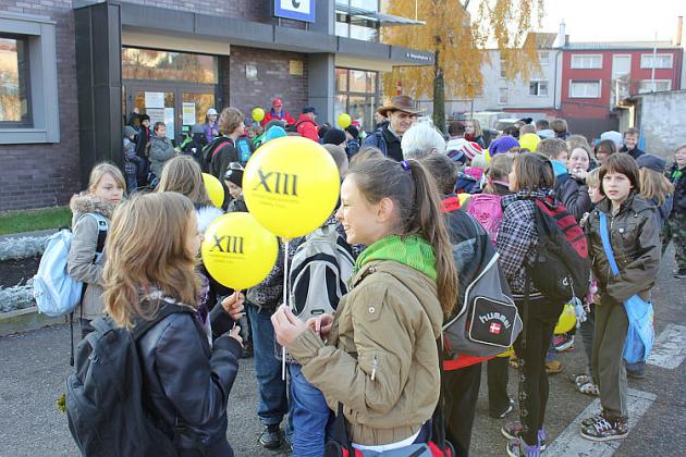 Piesza wyprawa po Lęborku. Pogoda dopisała, humory też