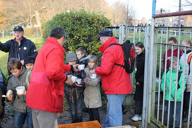 Piesza wyprawa po Lęborku. Pogoda dopisała, humory też