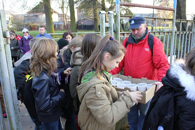 Piesza wyprawa po Lęborku. Pogoda dopisała, humory też