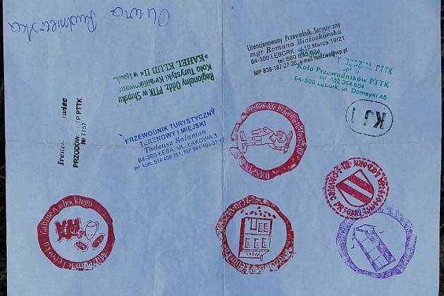 Piesza wyprawa po Lęborku. Pogoda dopisała, humory też