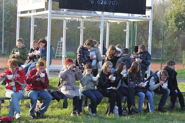 Piesza wyprawa po Lęborku. Pogoda dopisała, humory też