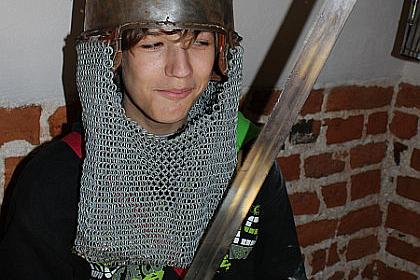 Piesza wyprawa po Lęborku. Pogoda dopisała, humory też