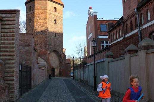 Biegali z Mikołajem