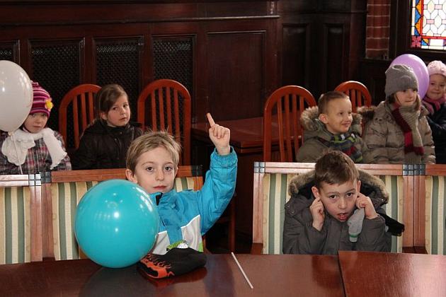 Przedszkolaki w ratuszu