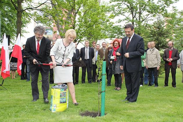 Park im. Marii i Lecha Kaczyńskich otwarty