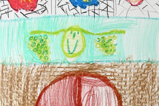 Herb miasta i Urząd Miejski w Lęborku w pracach plastycznych