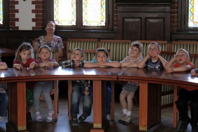 Przedszkolaki w ratuszu