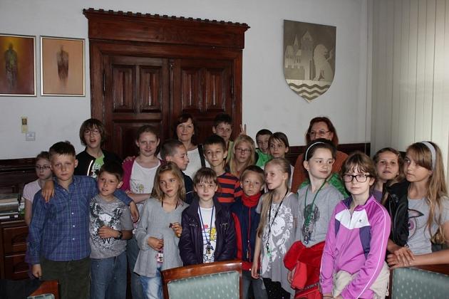 Wizyta uczniów ze szkoły Podstawowej nr 5