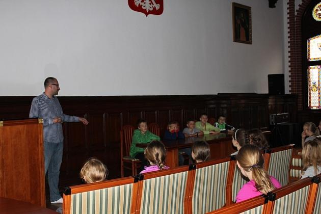 Wizyta uczniów ze szkoły Podstawowej nr 5