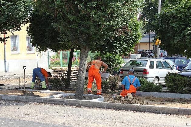 Remont ulic w centrum miasta