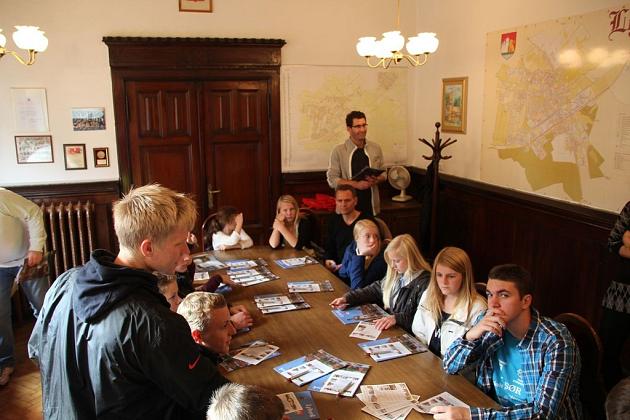 Wizyta pływaków z Norwegii