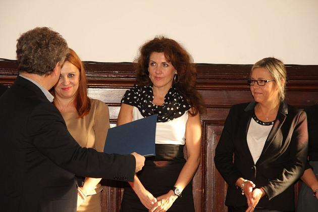 Spotkanie z okazji Dnia Edukacji Narodowej. Wręczano Nagrody Burmistrza Lęborka