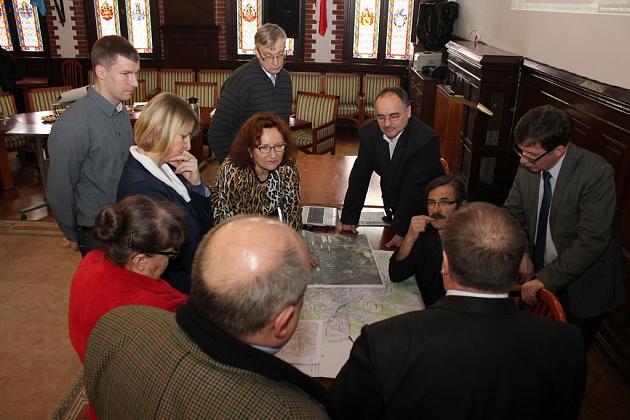 Rozmowy o planowanych inwestycjach drogowo-kolejowych