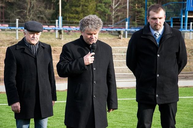 Otwarcie nowego boiska na Stadionie Miejskim
