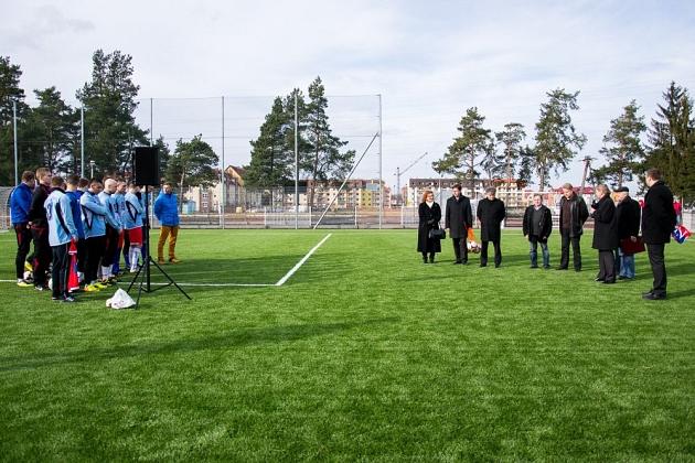 Otwarcie nowego boiska na Stadionie Miejskim