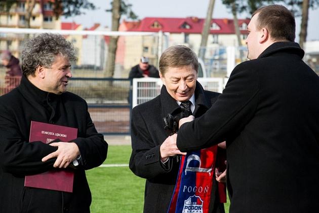 Otwarcie nowego boiska na Stadionie Miejskim