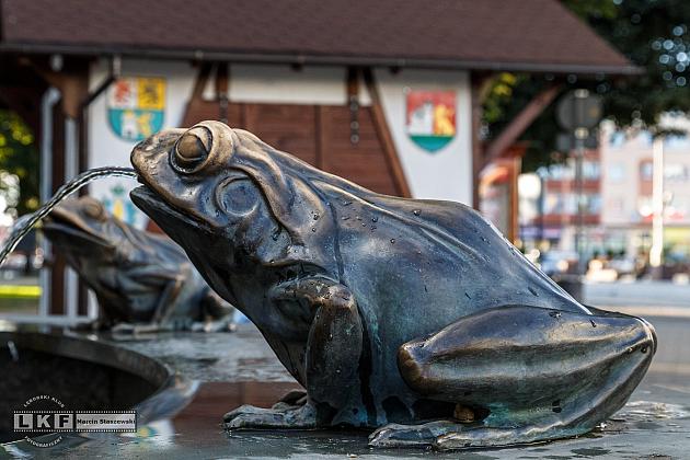 Lęborska fontanna Pod żabkami