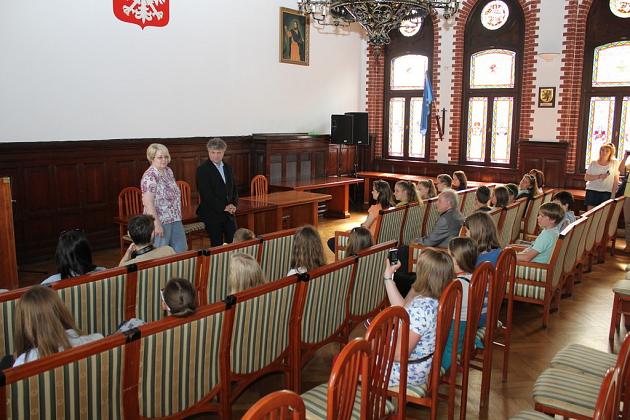 Uczniowie ze Stralsundu z wizytą u lęborskich kolegów