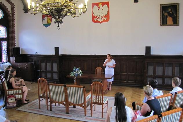 Wizyta młodzieży z Wołkowyska