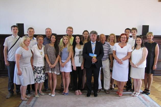 Wizyta młodzieży z Wołkowyska