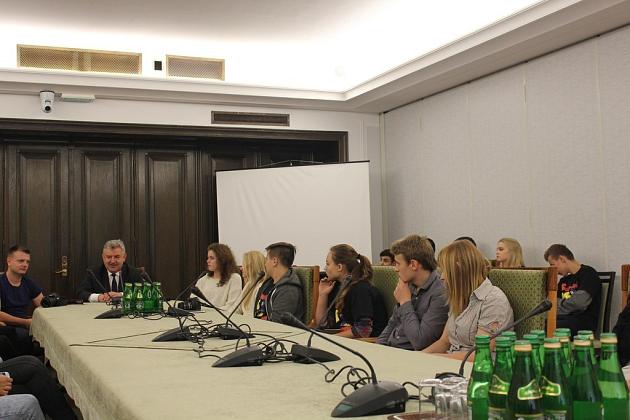 Wizyta Młodzieżowej Rady Miasta w Warszawie