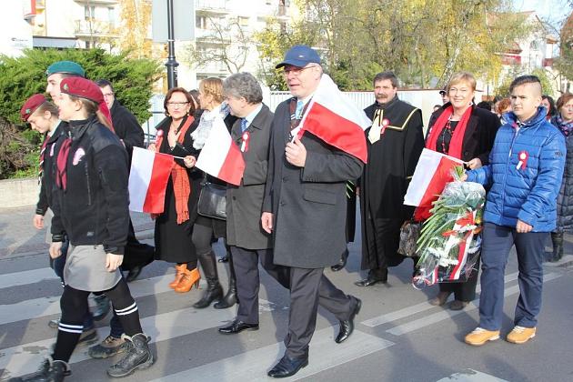 Lębork uczcił 96 rocznicę odzyskania niepodległości