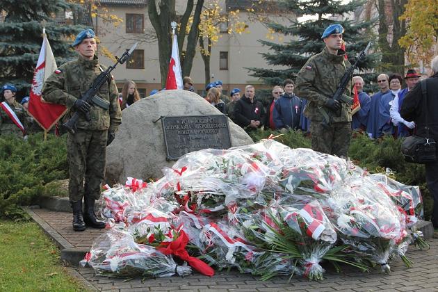 Lębork uczcił 96 rocznicę odzyskania niepodległości