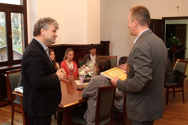 Eduscience z wizytą w Ratuszu