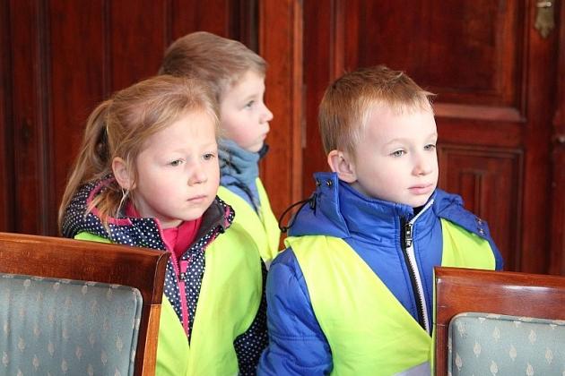 Przedszkolaki w ratuszu