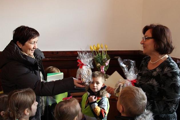 Przedszkolaki w ratuszu