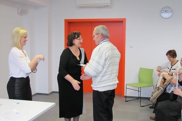 Certyfikaty ukończenia szkolenia dla uczestników projektu pn. „e-Lębork - przeciwdziałanie wykluczeniu cyfrowemu na terenie Gminy Miasto Lębork”