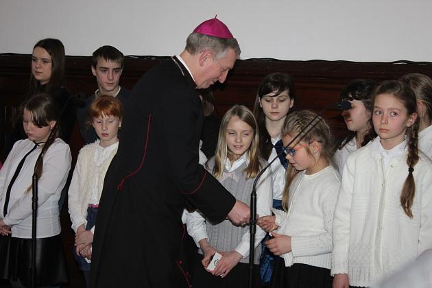 Biskup z wizytą w ratuszu