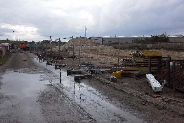 Galeria zdjęć z budowy elektrociepłowni.