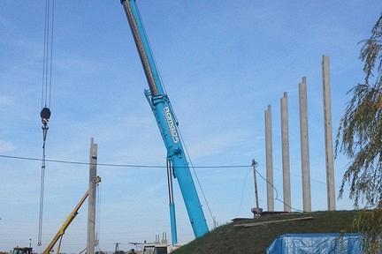 Galeria zdjęć z budowy elektrociepłowni.