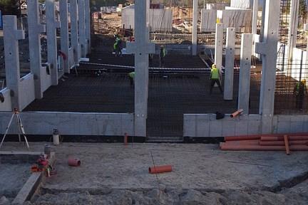 Galeria zdjęć z budowy elektrociepłowni.