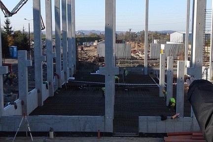 Galeria zdjęć z budowy elektrociepłowni.