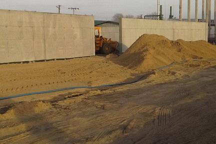 Galeria zdjęć z budowy elektrociepłowni.