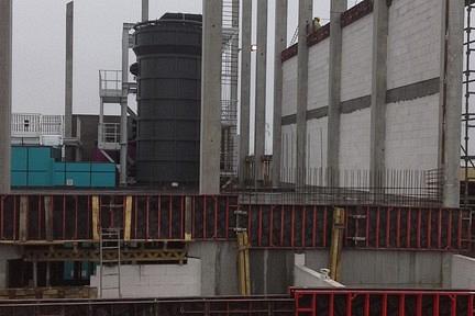 Galeria zdjęć z budowy elektrociepłowni.