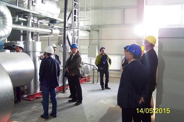 Galeria zdjęć z budowy elektrociepłowni.