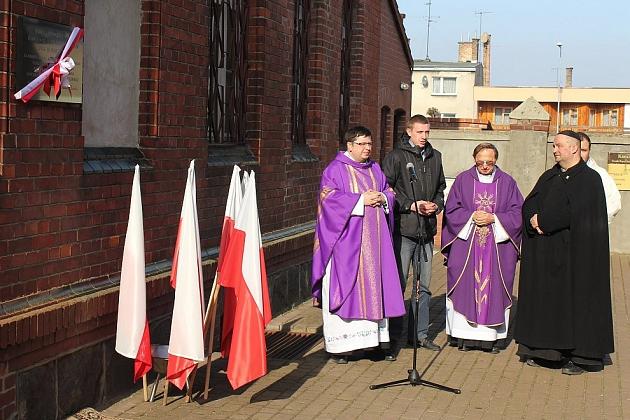 Tablica pamięci wydarzeń 10 marca 1945 odsłonięta