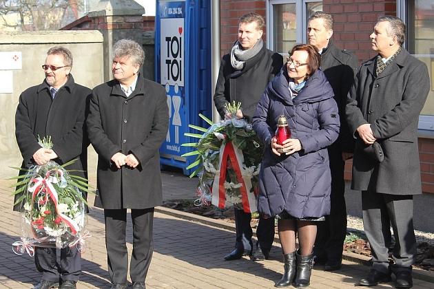 Tablica pamięci wydarzeń 10 marca 1945 odsłonięta