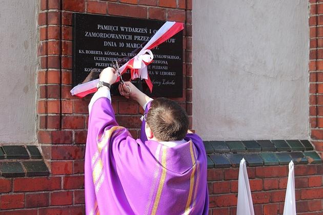 Tablica pamięci wydarzeń 10 marca 1945 odsłonięta