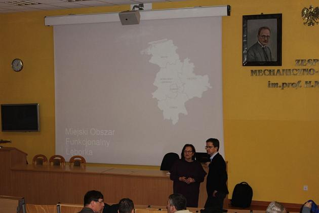 Spotkanie dot. prezentacji Strategii Miejskiego Obszaru Funkcjonalnego Lęborka